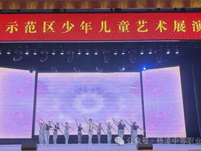 【喜报】我校荣获杨凌示范区少年儿童艺术展演“优秀奖”/